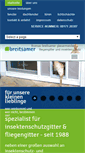 Mobile Screenshot of fliegengitter-breitsamer.com